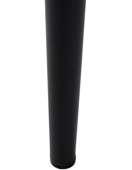 Banc d’entrée noir corde tressée métal 100 cm Xove Ixia - 6
