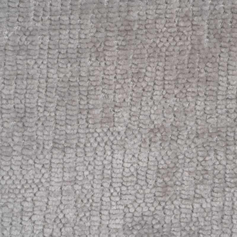 Fauteuil moderne chic en Velours Gris clair Côtelé Métal Noir Solian (Lot de 2) - 8