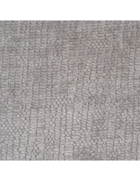 Fauteuil moderne chic en Velours Gris clair Côtelé Métal Noir Solian (Lot de 2) - 8