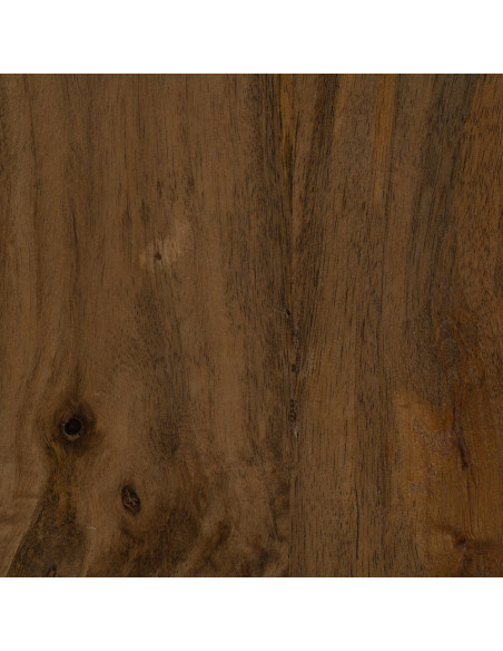 Bureau moderne chic 1 porte en Bois de manguier Naturel Huarte - 6