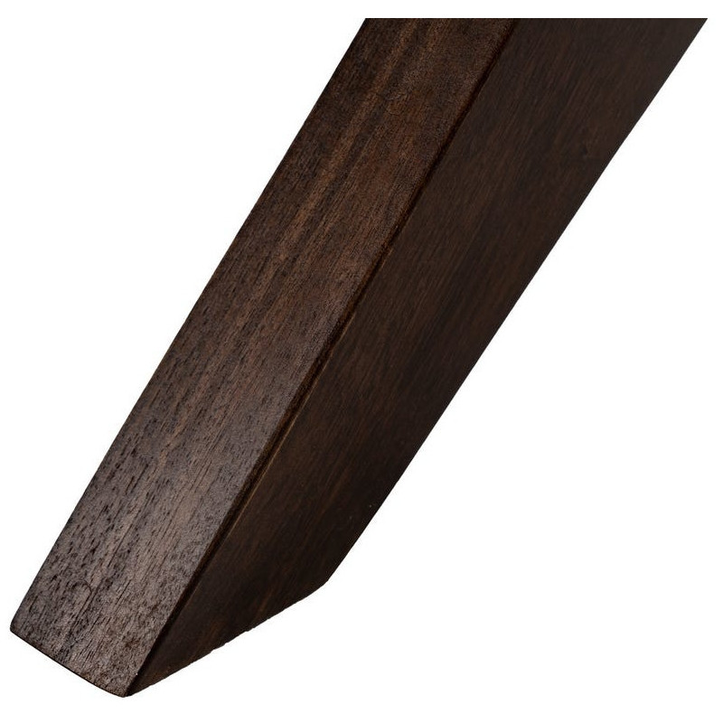 Table basse moderne Ovale en Bois de manguier Marron Zura - 7