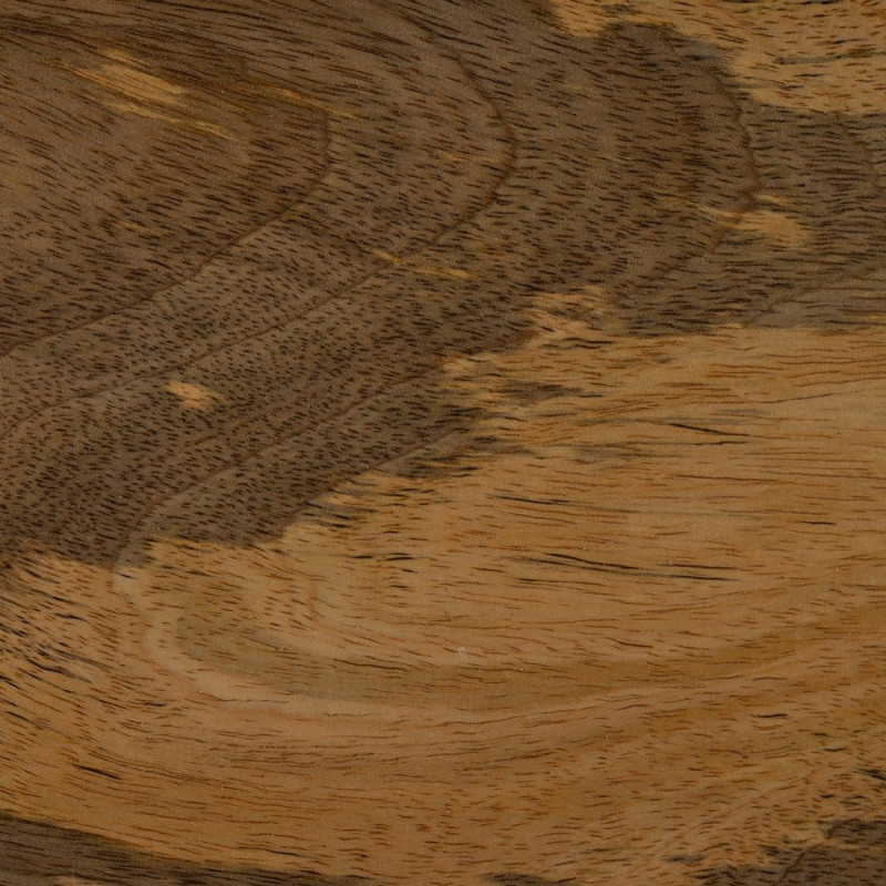 Grande Table basse moderne Rectangulaire 1 étagère en Bois de manguier Marron clair Valga - 4