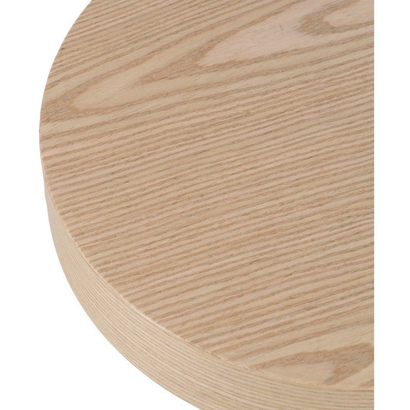 Console moderne Ovale en Bois MDF Naturel Onil - 3