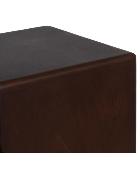 Sellette haute moderne Carré en Bois de manguier Marron Senes (Lot de 3) - 4