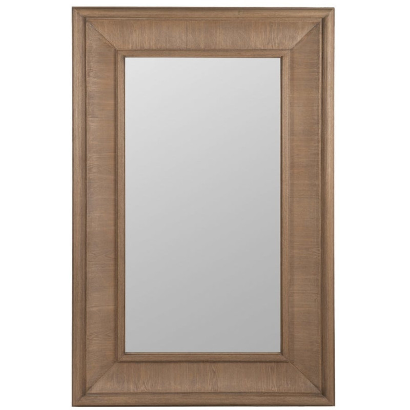Grand Miroir mural XXL Rectangulaire 125x201 en Bois de sapin Naturel Bois MDF Syora - 3