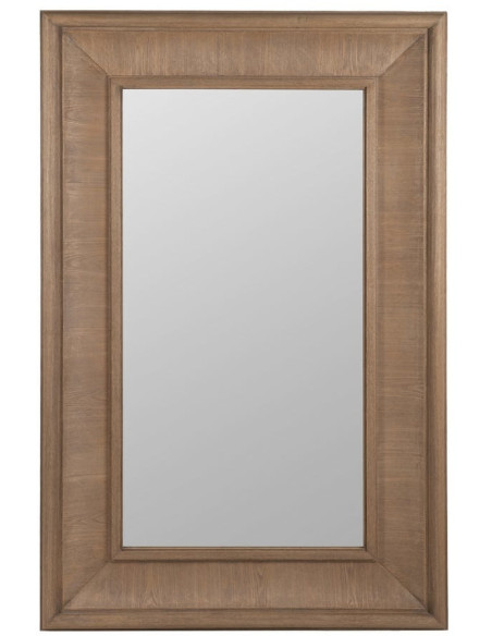 Grand Miroir mural XXL Rectangulaire 125x201 en Bois de sapin Naturel Bois MDF Syora - 3