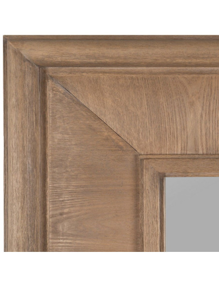 Grand Miroir mural XXL Rectangulaire 125x201 en Bois de sapin Naturel Bois MDF Syora - 4