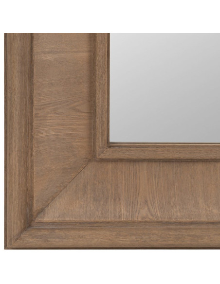 Grand Miroir mural XXL Rectangulaire 125x201 en Bois de sapin Naturel Bois MDF Syora - 6