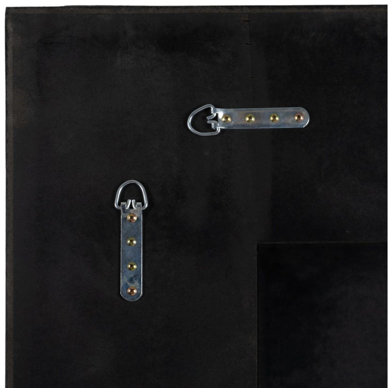 Grand Miroir mural XXL Rectangulaire 125x201 en Bois de sapin Naturel Bois MDF Syora - 8