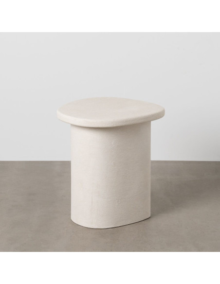 Table d'appoint minimaliste Organique en Bois MDF Blanc Wilma - 2