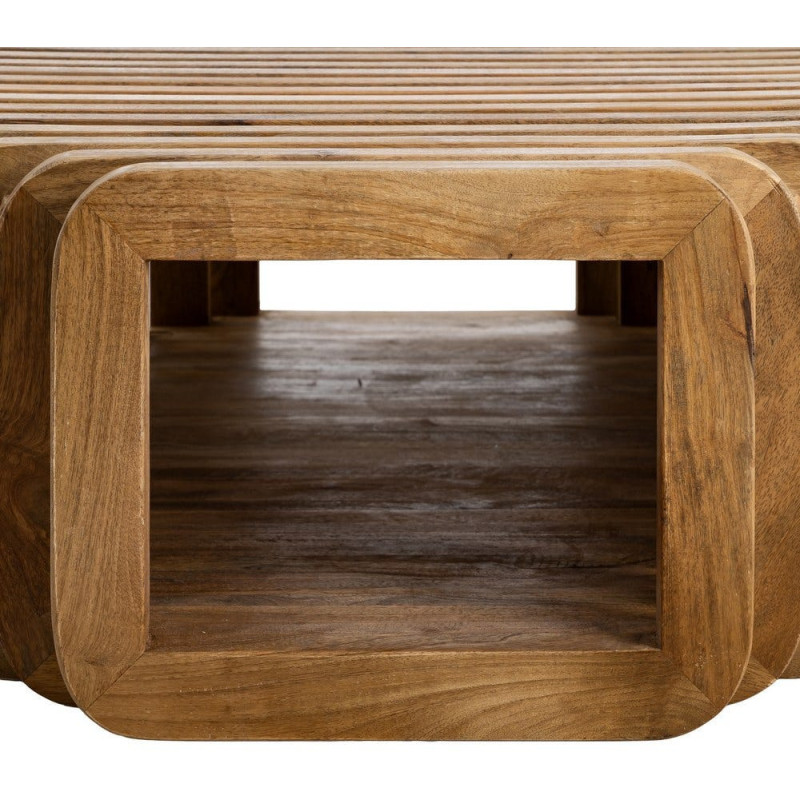 Table basse design Orignale en Bois de manguier Naturel Nehlia - 9