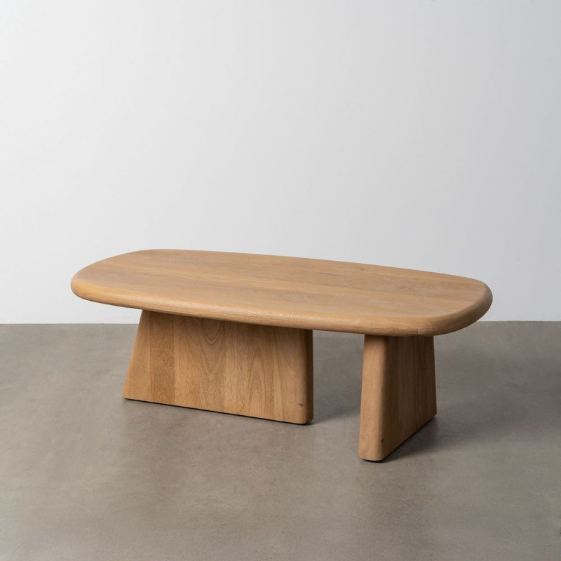 Grande Table basse moderne Rectangulaire en Bois de manguier Naturel Macarella - 2