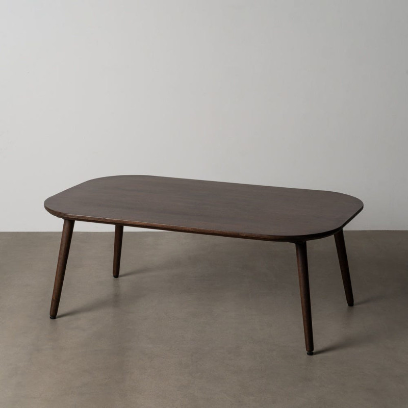 Table basse moderne chic Rectangulaire en Bois de manguier Marron foncé Nahira - 8