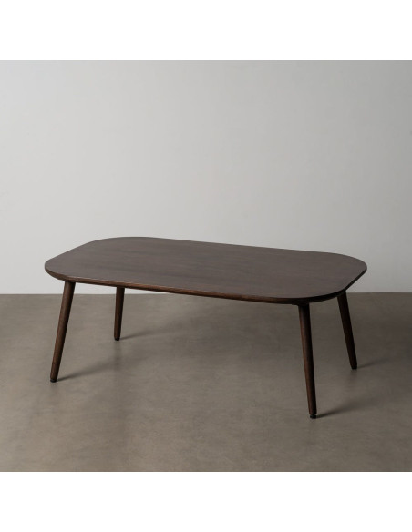 Table basse moderne chic Rectangulaire en Bois de manguier Marron foncé Nahira - 8