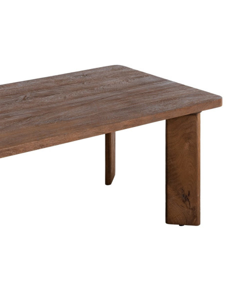 Table basse moderne Rectangulaire en Bois de manguier Marron Osnira - 3