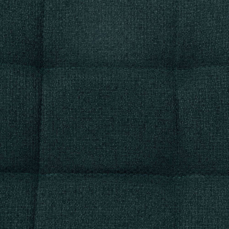 Tabouret de bar moderne chic Tissu Vert Matelassé Métal Noir Terimo (Lot de 4) - 10
