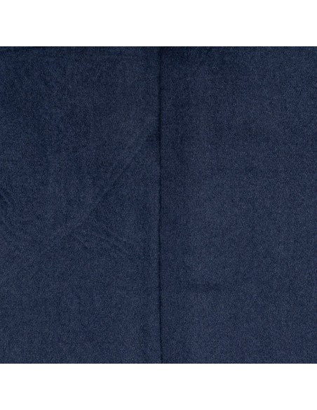 Chaise industrielle chic Luge Tissu Bleu Matelassé Métal Noir Nivira - 9