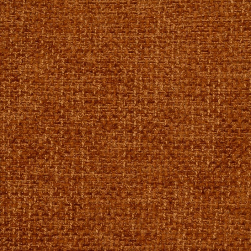 Fauteuil de table contemporain chic Tissu Terracotta Métal Noir Varelo - 9