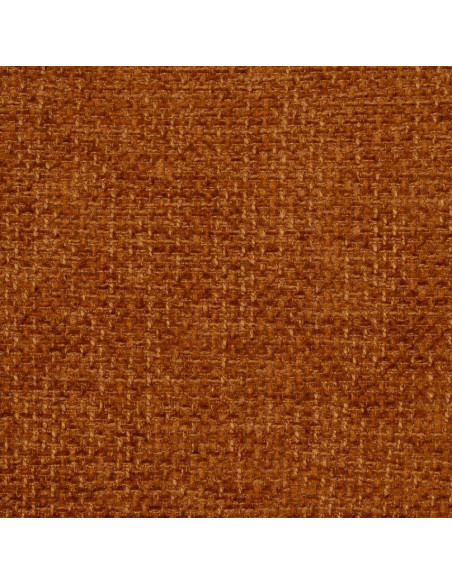 Fauteuil de table contemporain chic Tissu Terracotta Métal Noir Varelo - 9