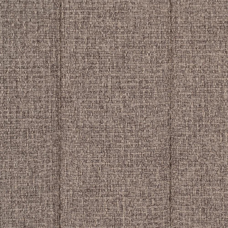 Chaise moderne haut de gamme Tissu Beige Matelassé Métal Noir Juvira (Lot de 4) - 8