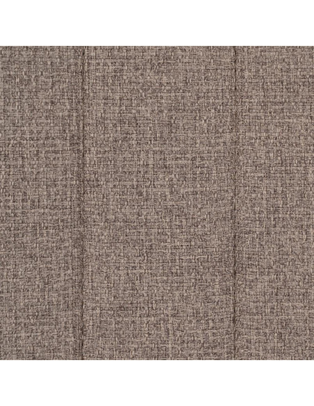 Chaise moderne haut de gamme Tissu Beige Matelassé Métal Noir Juvira (Lot de 4) - 8