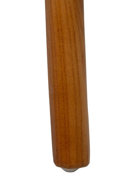 Chaise Bistrot vintage médaillon en Bois d'orme Miel Rotin Naturel Cannage Kalia - 10