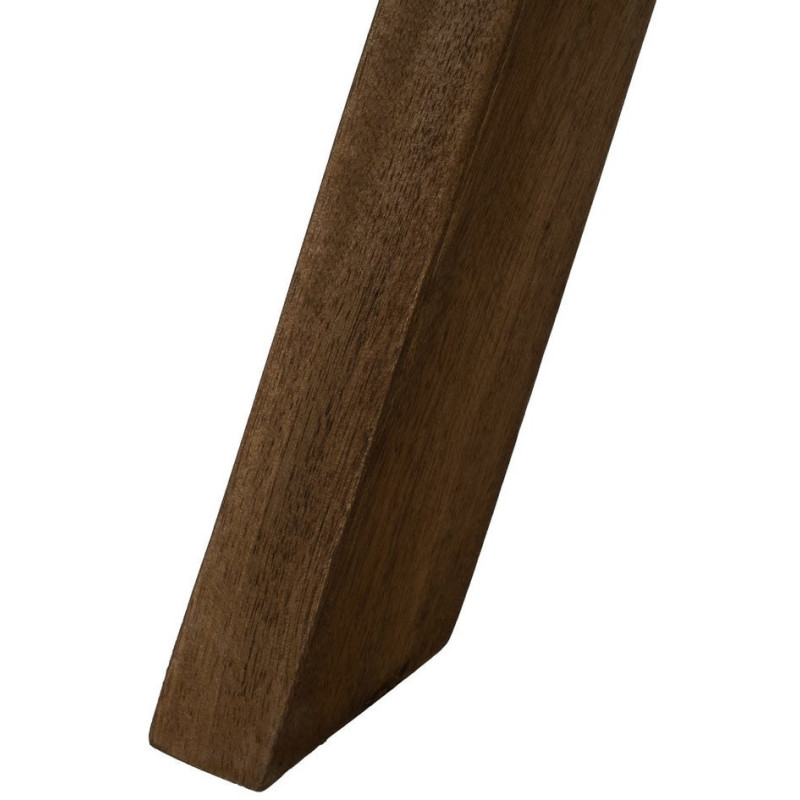 Console moderne chic Rectangulaire Bois de manguier Marron miel Nivora - 8