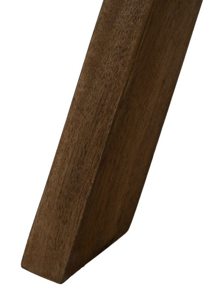 Console moderne chic Rectangulaire Bois de manguier Marron miel Nivora - 8