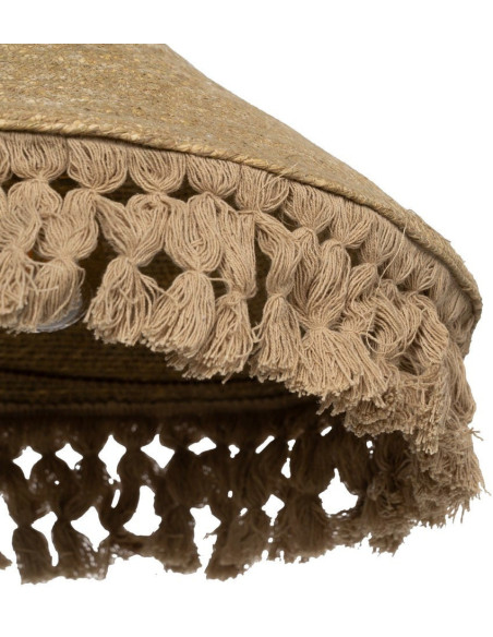 Suspension bohème chic Diamètre 60 cm en Fibre Naturel Avec franges Yalvio - 2