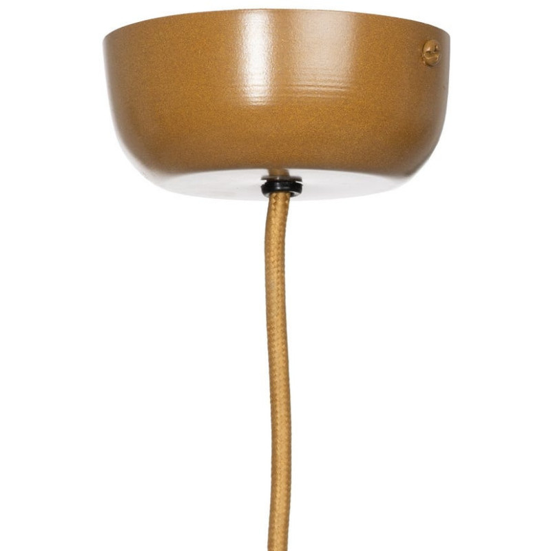 Suspension bohème chic Diamètre 60 cm en Fibre Naturel Avec franges Yalvio - 7