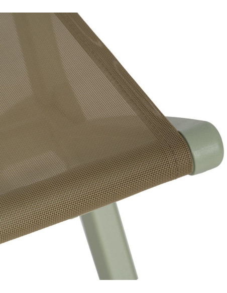 Chaise de jardin pliante moderne Polypropylène Textilène Vert Jalira (Lot de 4) - 9