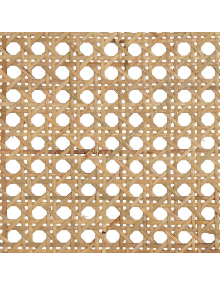 Chaise bistrot dossier rond en Bois Rotin Naturel Cannage Ralian - 10