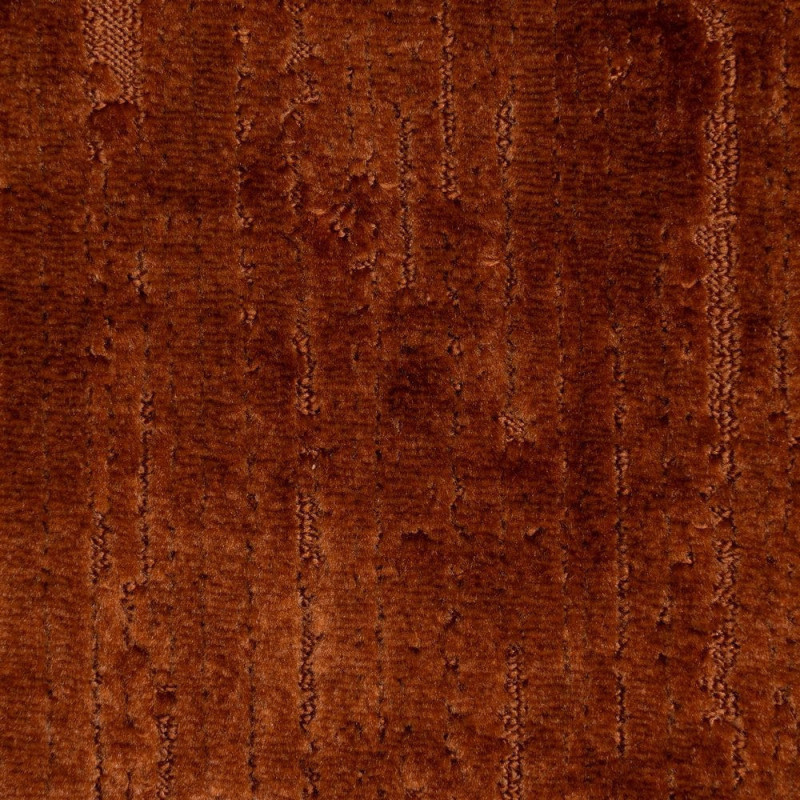 Fauteuil de table rétro chic en Velours Marron Côtelé Métal Noir Carden (Lot de 2) - 9