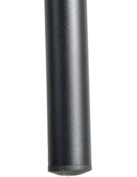 Fauteuil de table moderne mid-century Tissu Blanc crème Métal Noir Gavelo (Lot de 2) - 9