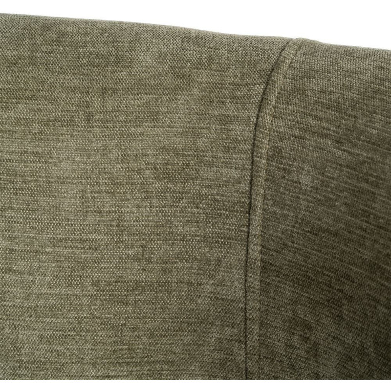 Chaise organique minimaliste en Tissu Vert Halina (Lot de 2) - 9