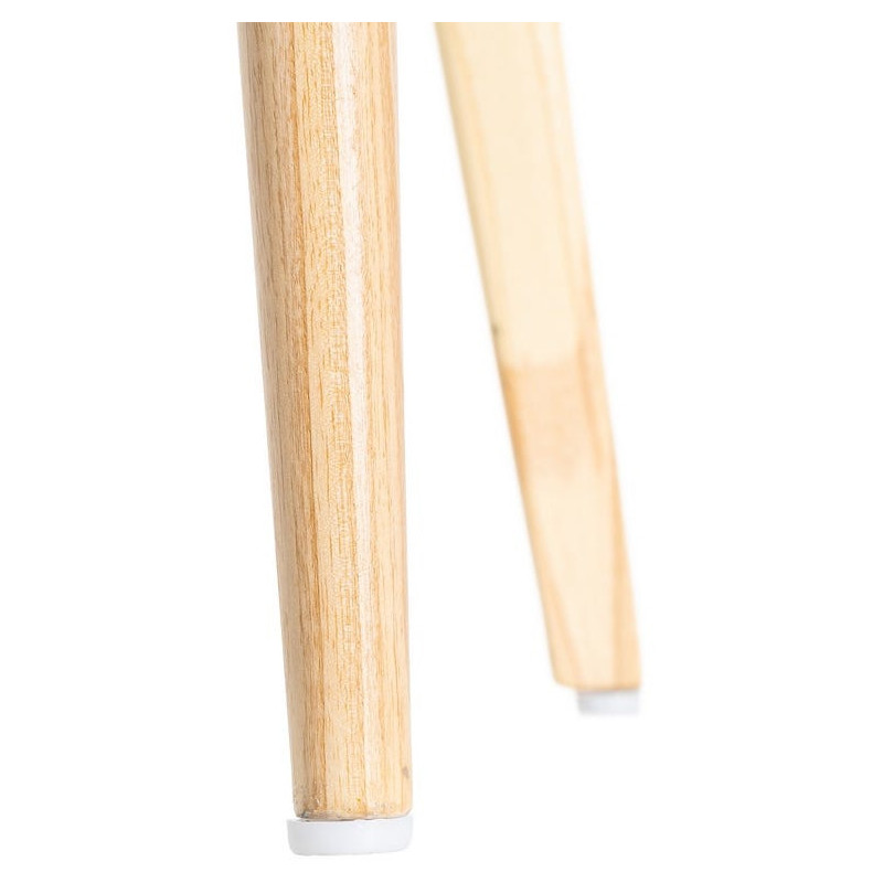 Chaise moderne japandi Bois de frêne Naturel Corde en papier Beige Helvio (Lot de 2) - 10