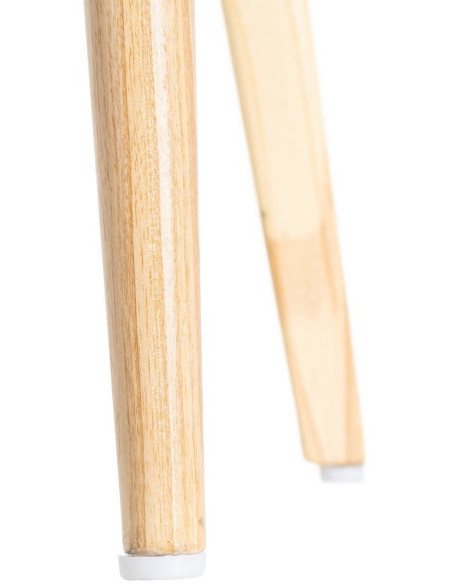 Chaise moderne japandi Bois de frêne Naturel Corde en papier Beige Helvio (Lot de 2) - 10