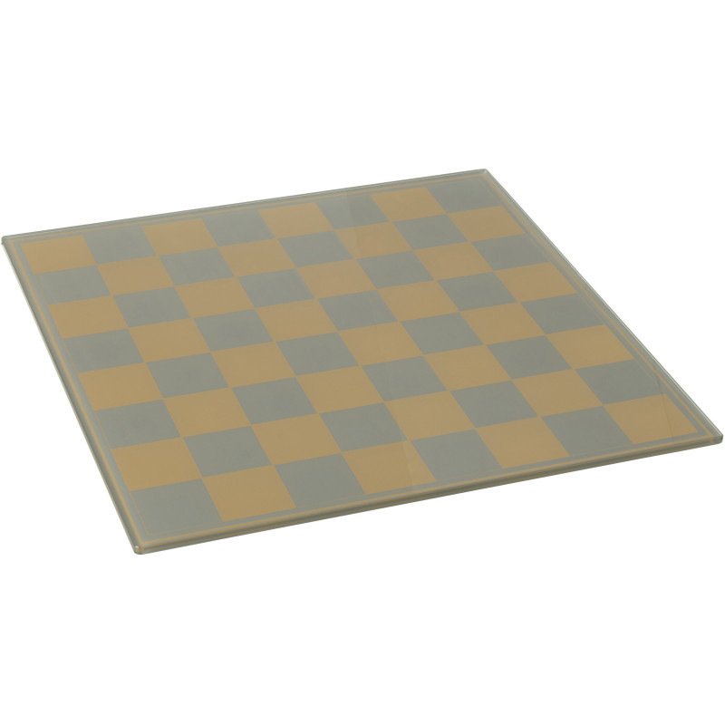 Grand Échiquier moderne chic 60 cm en Résine Doré Chekmat - 3