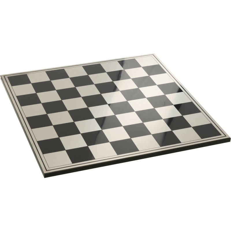 Grand Échiquier moderne chic 60 cm en Résine Doré Blanc Cavalys - 4