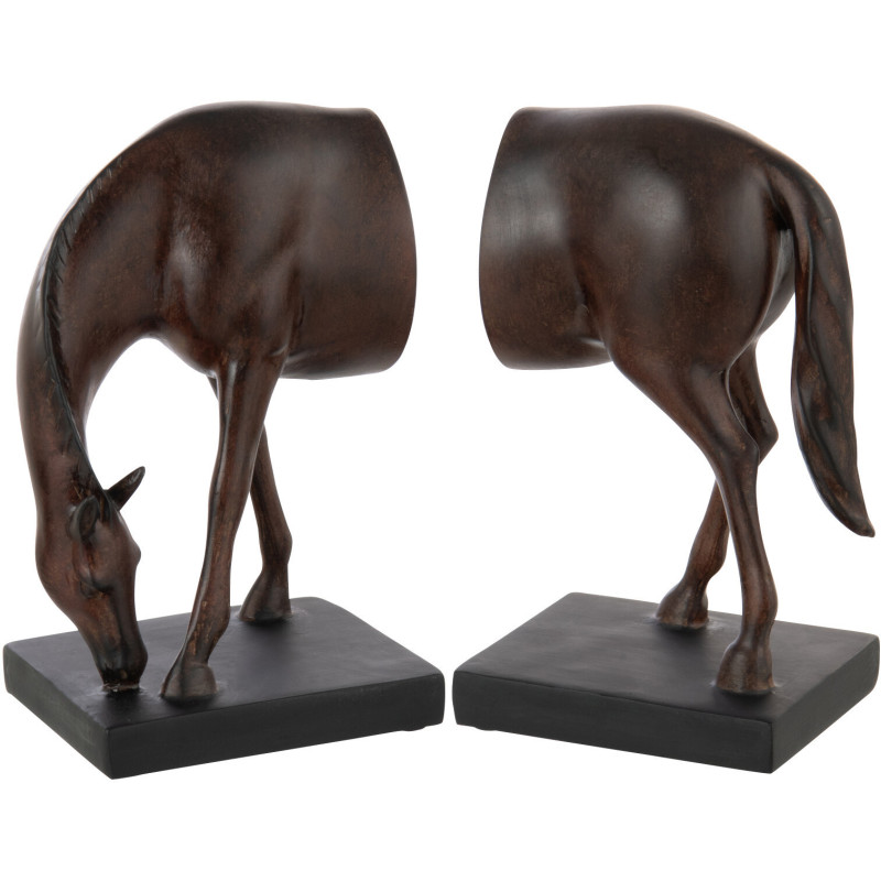 Serre livres original Cheval Hauteur...