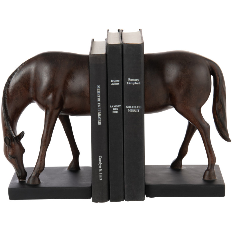 Serre livres original Cheval Hauteur...