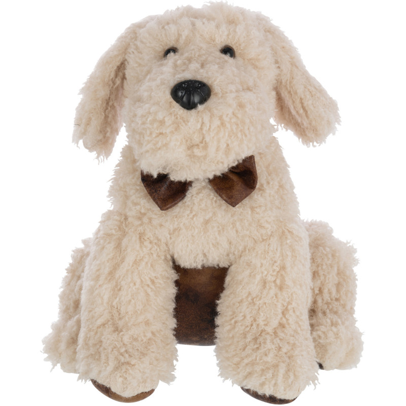 Grand Cale porte original Chien Hauteur 30 cm en Tissu Beige Waffi - 2