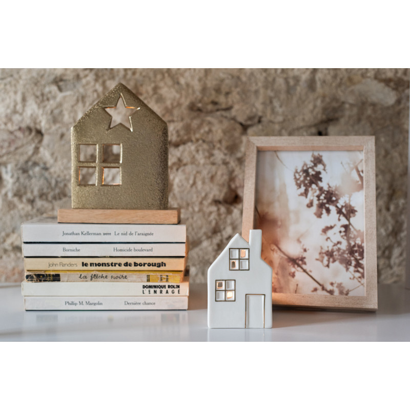 Grand Cadre photo minimaliste Rectangulaire en Bois MDF Naturel Pour photo 20x25 cm Fauna - 2