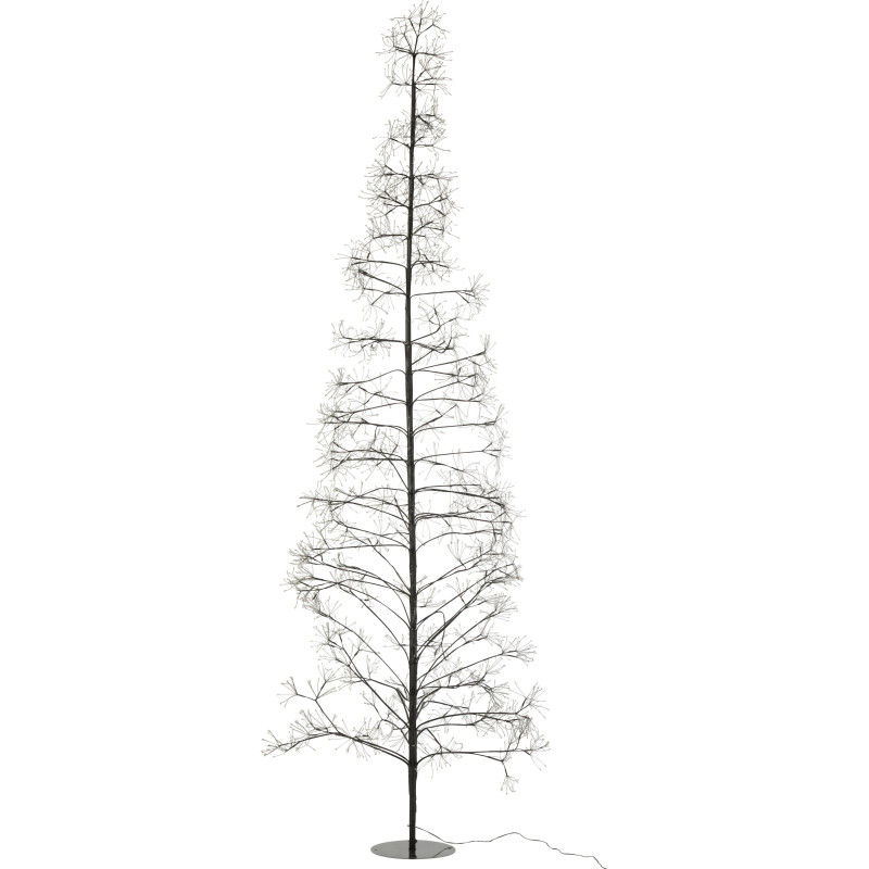 Grand Arbre lumineux déco XXL Hauteur 240 cm en Métal Noir Treelio - 2