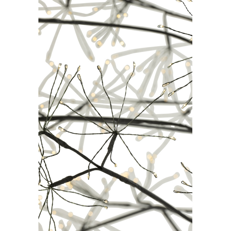 Grand Arbre lumineux déco XXL Hauteur 240 cm en Métal Noir Treelio - 4