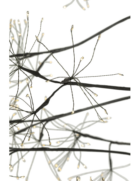 Grand Arbre lumineux déco XXL Hauteur 240 cm en Métal Noir Treelio - 5