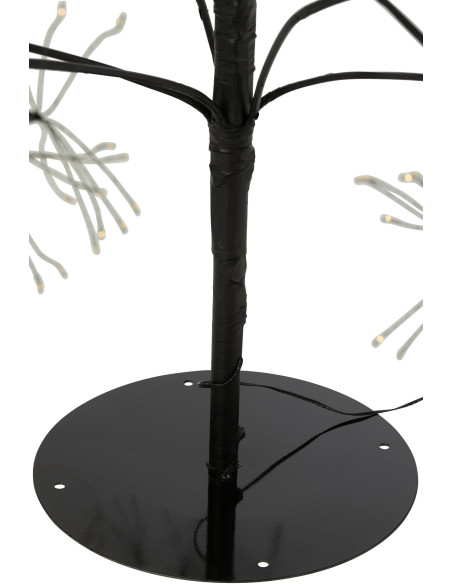 Grand Arbre lumineux déco XXL Hauteur 240 cm en Métal Noir Treelio - 9