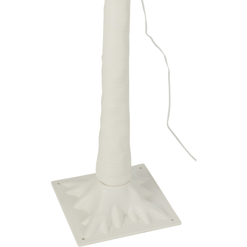 Grand Arbre lumineux déco Hauteur 180 cm en Métal Blanc Leavno - 5