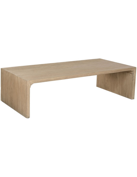 Grande Table basse moderne Rectangulaire 160 cm Naturel Rulian - 1