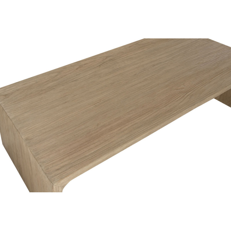 Grande Table basse moderne Rectangulaire 160 cm Naturel Rulian - 3